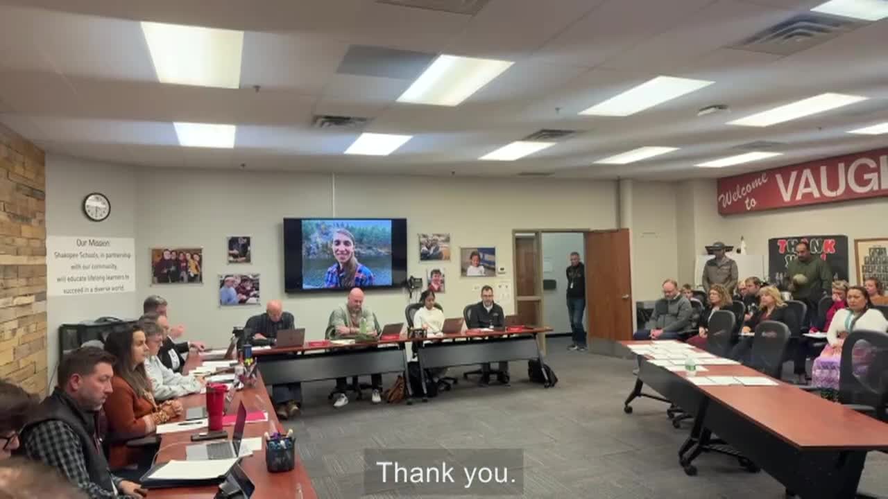 ISD 720 School Board - 11/17/25